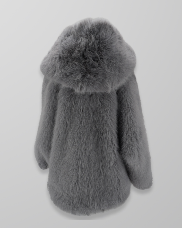 Abrigo gris elegante mujer | Stylicious (9)