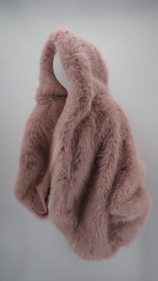 Abrigo rosa elegante mujer | Stylicious (6)