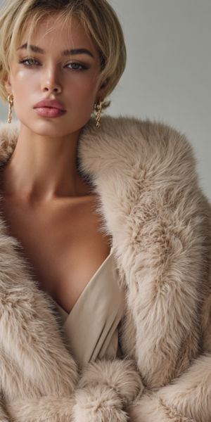 Icon coat Champagne Aura