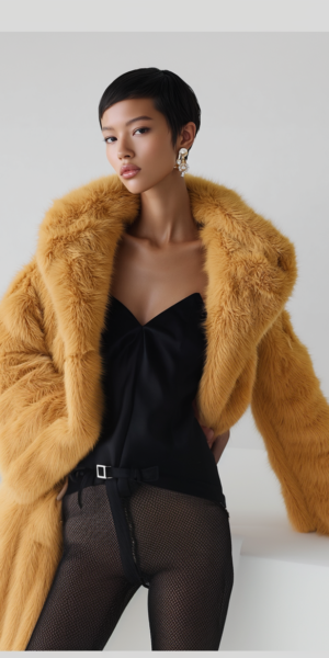 The Icon coat Saffron Gold™