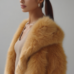 Abrigo dorado elegante mujer | Stylicious (9)