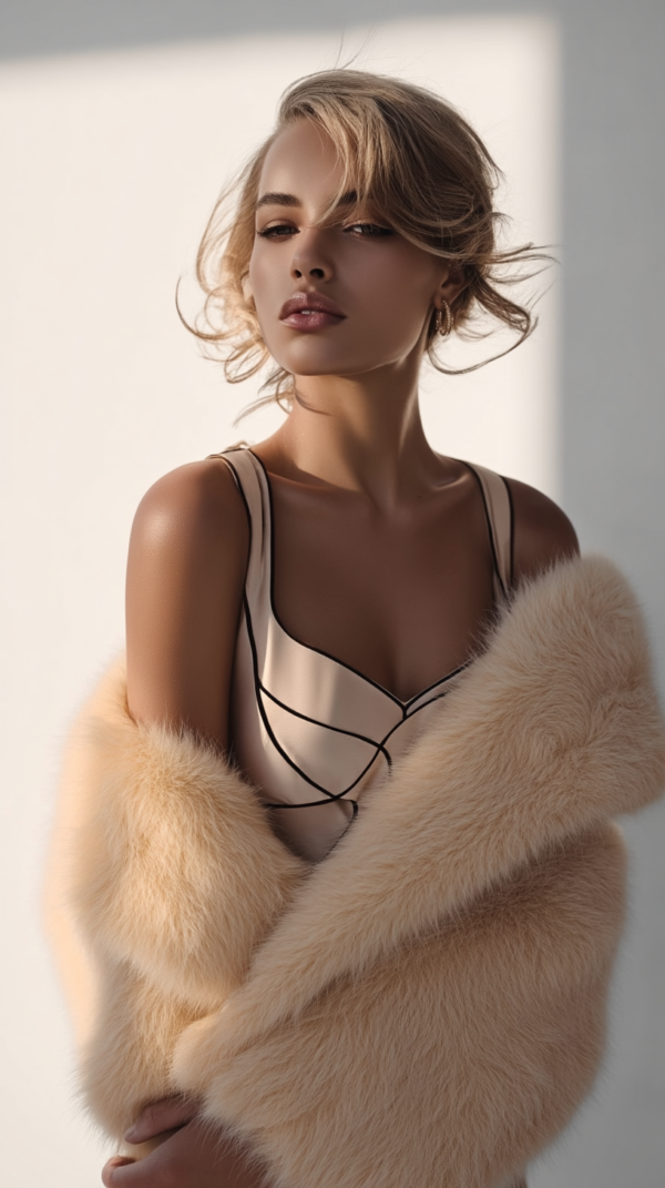 Abrigo amarillo elegante mujer | Stylicious (12)