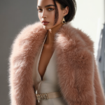 Abrigo rosa elegante mujer | Stylicious (14)