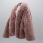 Abrigo rosa elegante mujer | Stylicious (3)