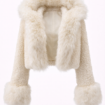 Chaqueta corta de pelo blanca | Stylicious (6)