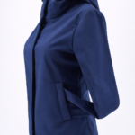 Parka corta impermeable azul marino | Stylicious (16)