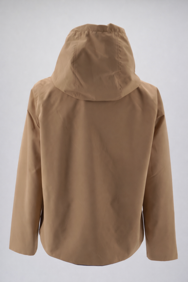 Chubasquero reversible azul y beige | Stylicious (16)