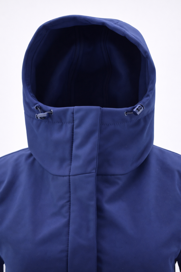 Parka corta impermeable azul marino | Stylicious (17)