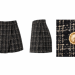 Conjunto de tweed negro y dorado | Stylicious (24)