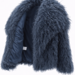 Abrigo de pelo azul mujer | Stylicious (15)