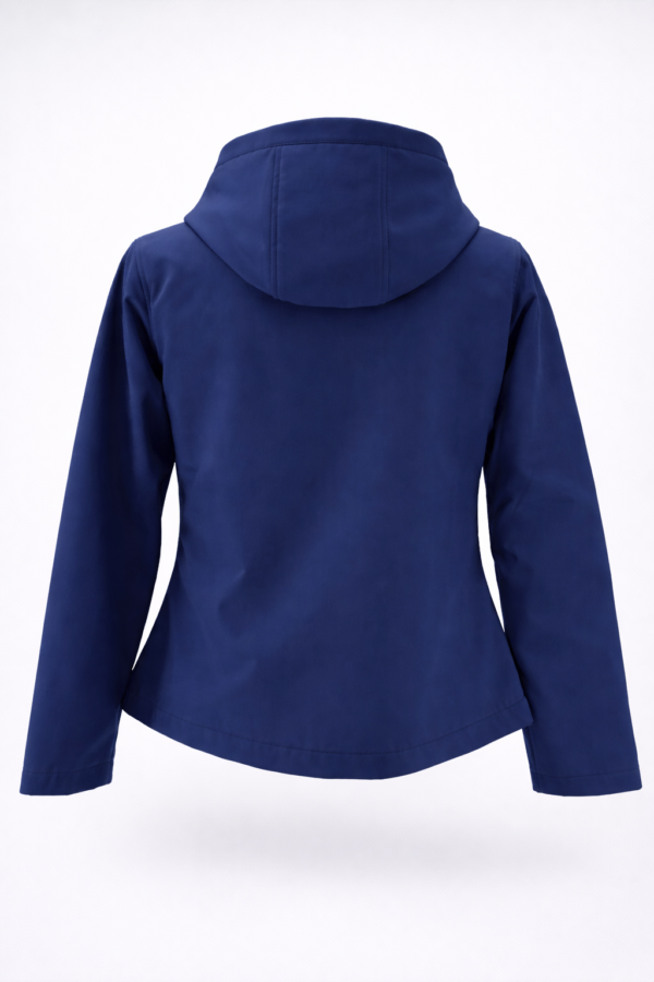 Parka corta impermeable azul marino | Stylicious (19)