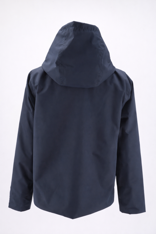 Chubasquero reversible azul y beige | Stylicious (20)
