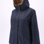 Chubasquero reversible azul y beige | Stylicious (19)