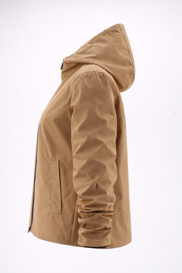 Chubasquero reversible azul y beige | Stylicious (14)