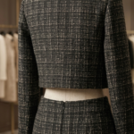 Conjunto de tweed negro y dorado | Stylicious (13)