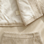 Conjunto de tweed beige y dorado | Stylicious (14)