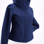 Parka corta impermeable azul marino | Stylicious (18)