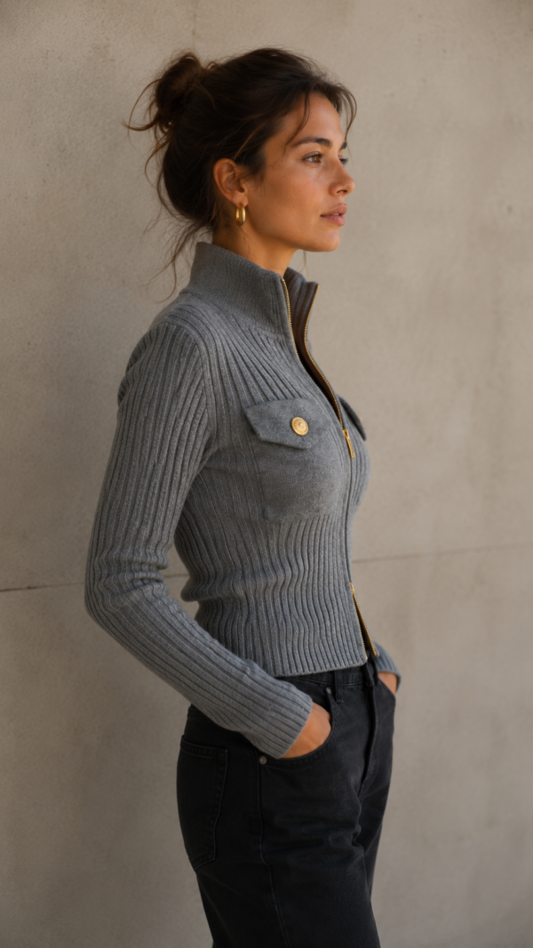 Cardigan de punto largo mujer | Stylicious (5)