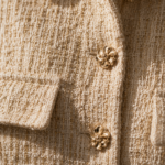 Conjunto de tweed beige y dorado | Stylicious (4)