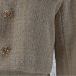 Conjunto de tweed beige y dorado | Stylicious (18)