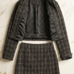 Conjunto de tweed negro y dorado | Stylicious (11)