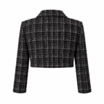 Conjunto de tweed negro y dorado | Stylicious (23)