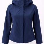Parka corta impermeable azul marino | Stylicious (25)