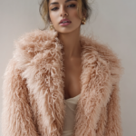 Abrigo de pelo nude mujer | Stylicious (2)