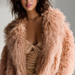 Abrigo de pelo nude mujer | Stylicious (17)