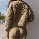 Chaqueta acolchada verde mujer | Stylicious (10)