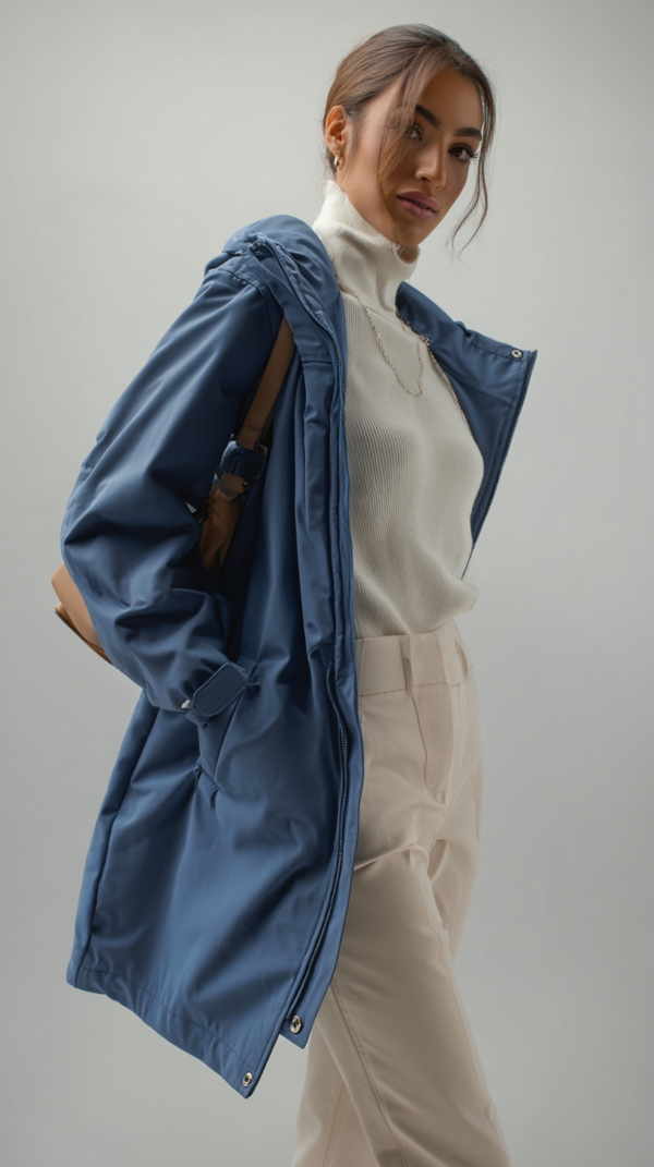 Parka vaquera impermeable mujer | Stylicious (6)