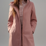 Parka rosa impermeable mujer | Stylicious (3)