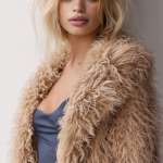 Abrigo de pelo beige mujer | Stylicious (7)
