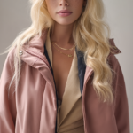 Parka rosa impermeable mujer | Stylicious (7)
