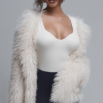 Abrigo de pelo blanco mujer | Stylicious (6)