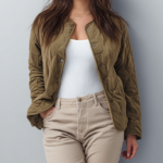 Chaqueta acolchada verde mujer | Stylicious (4)