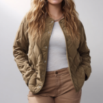 Chaqueta acolchada verde mujer | Stylicious (6)