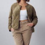 Chaqueta acolchada verde mujer | Stylicious (7)
