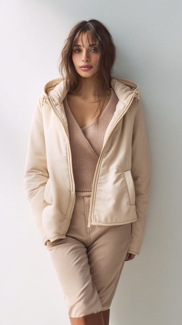 Parka reversible beige 2 en 1 | Stylicious (19)