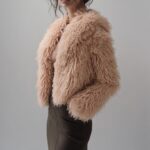 Abrigo de pelo nude mujer | Stylicious (4)