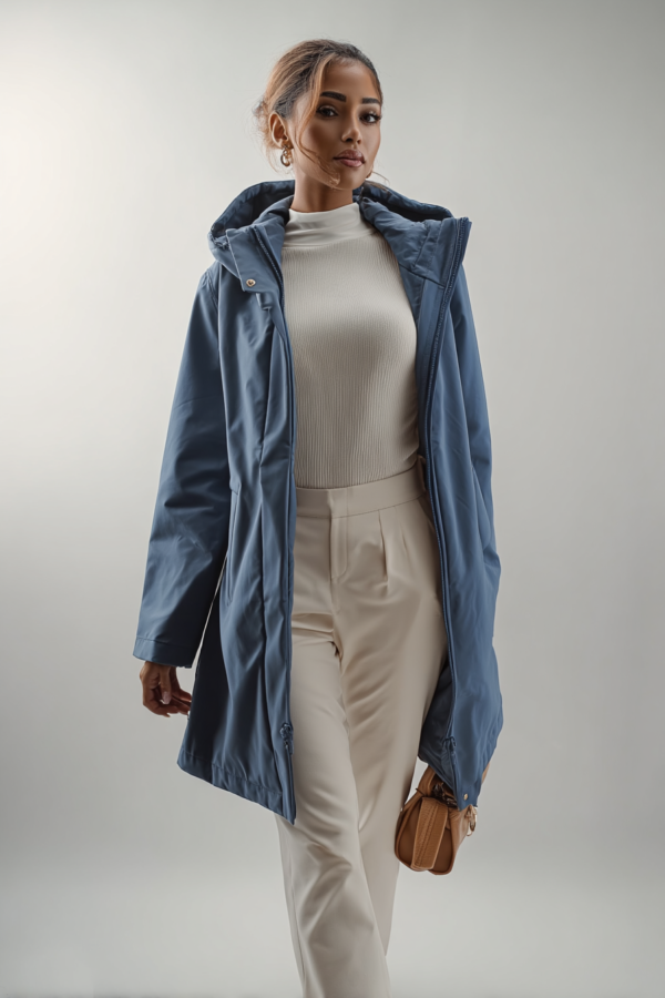 Parka vaquera impermeable mujer | Stylicious (17)