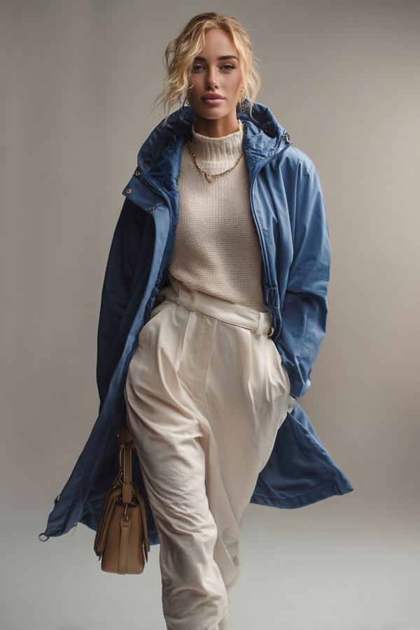 Parka vaquera impermeable mujer | Stylicious (2)