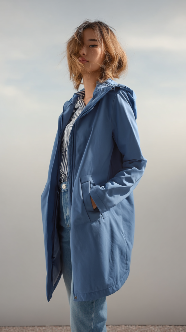 Parka vaquera impermeable mujer | Stylicious (11)
