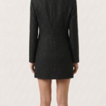 Vestido blazer de tweed negro | Stylicious (11)
