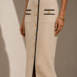 Conjunto top y falda beige elegante | Stylicious (7)