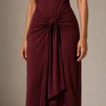 Vestido largo fluido elegante | Stylicious (9)