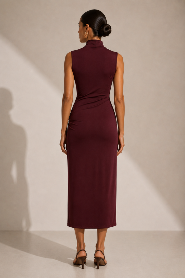 Vestido largo fluido elegante | Stylicious (5)