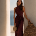 Vestido largo fluido elegante | Stylicious (18)