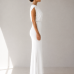 Vestido largo blanco asimetrico | Stylicious (5)