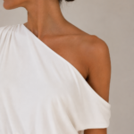 Vestido largo blanco asimetrico | Stylicious (10)